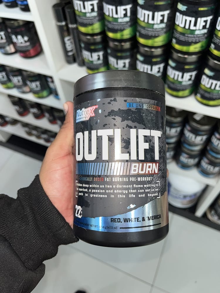 Nutrex Outlift 22Serv Red, White & Mercia