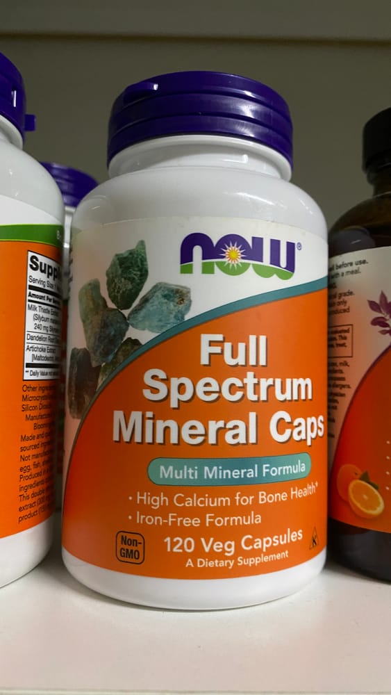 Now Full Spectrum Mineral 120Caps
