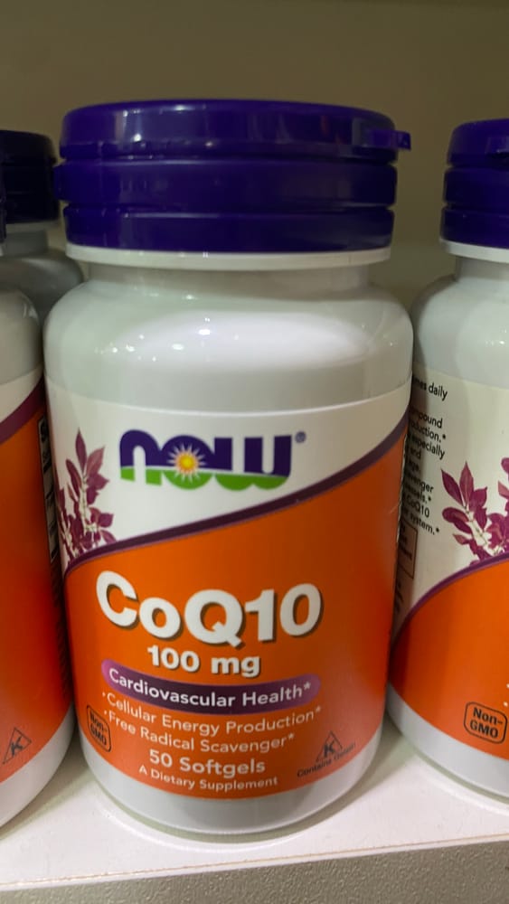 Now CoQ10 100MG 50Caps