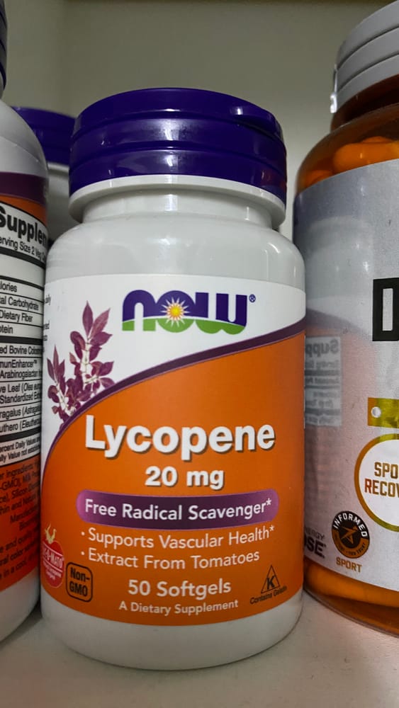 Now Lycopene 20MG 50Caps