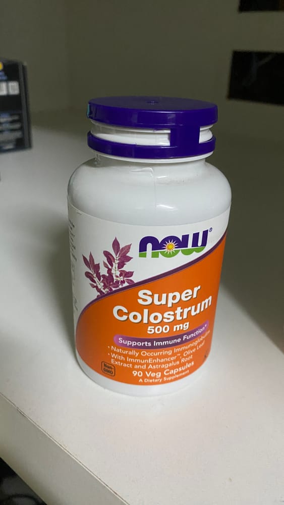 Now Super Colostrum 500MG 90Caps