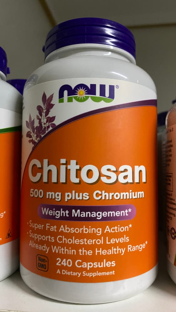 Now Chitosan 500MG 240Caps