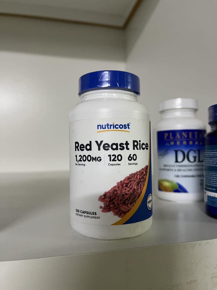 Nutricost Red Yeast Rice 1,200MG 120Caps