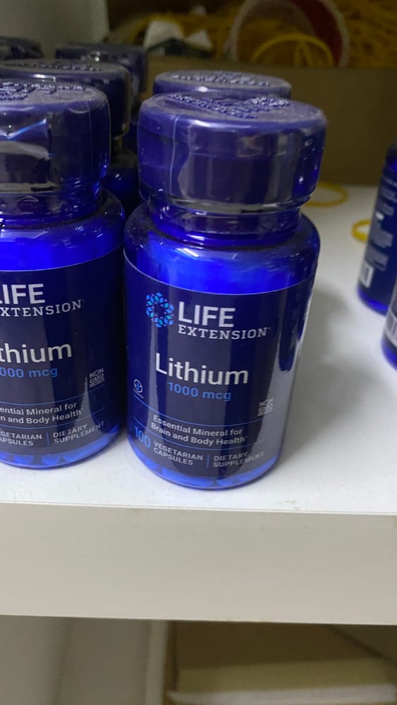 Life Lithium 1,000MCG 100Caps