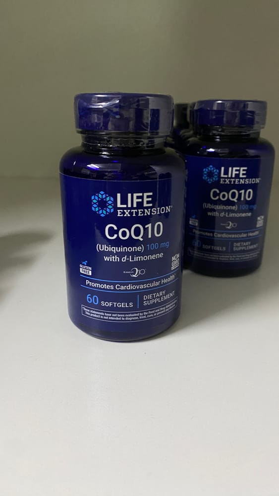 Life CoQ10 100MG D Limonene 60Caps