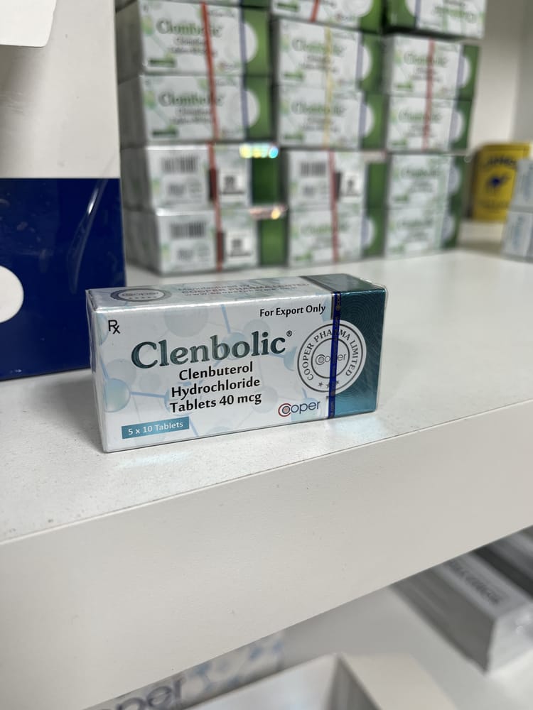 Cooper Pharma Clenbolic 40MCG 50Tabs
