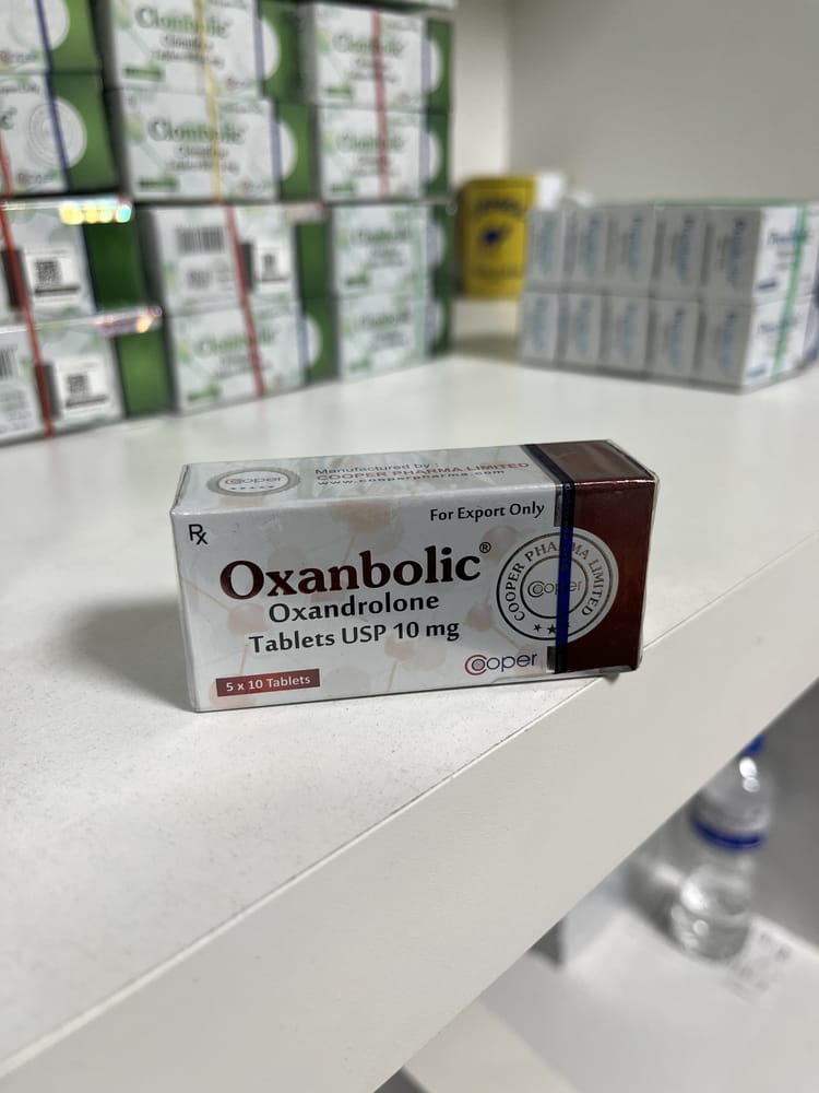 Cooper Pharma Oxanbolic 10MG 50Tabs