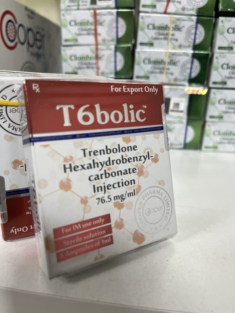 Cooper Pharma T6Bolic Tren.Hexa 76.5MG 5ML
