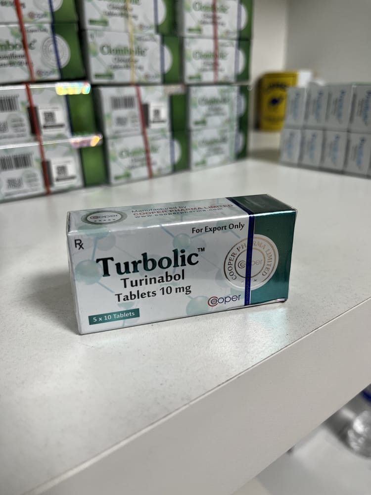 Cooper Pharma Turbolic Turinabol 10MG 50Caps
