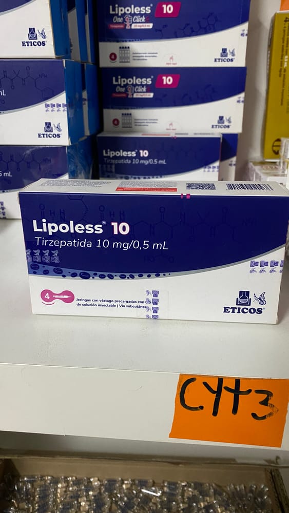 Eticos Lipoless 10MG/0.5ML 4Jeringas