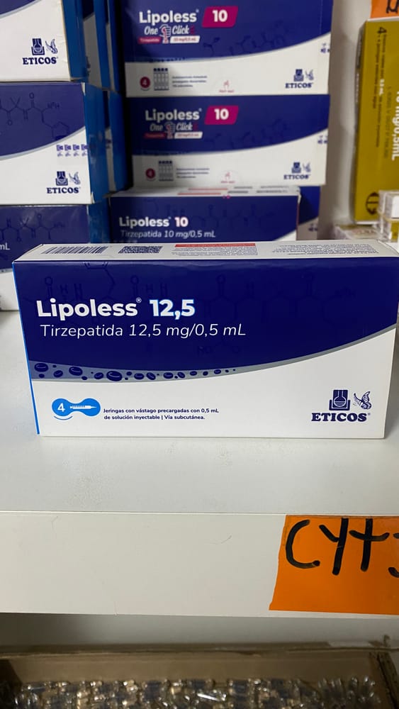 Eticos Lipoless 12.5MG/0.5ML 4Jeringas