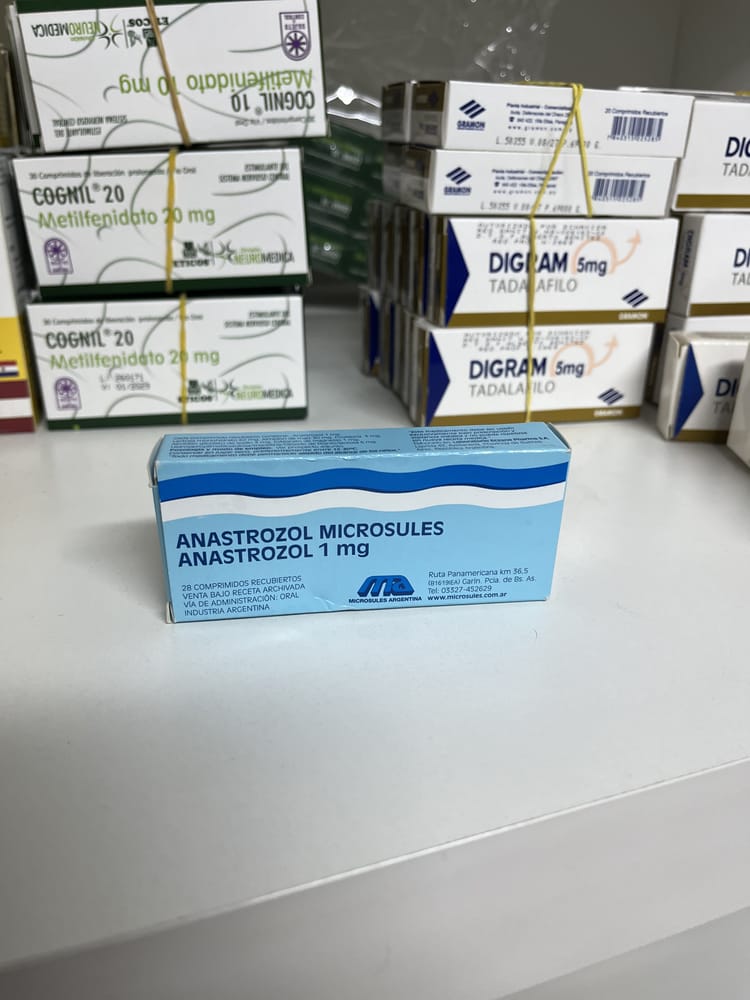 Microsules Anastrazol 1MG 28Tabs