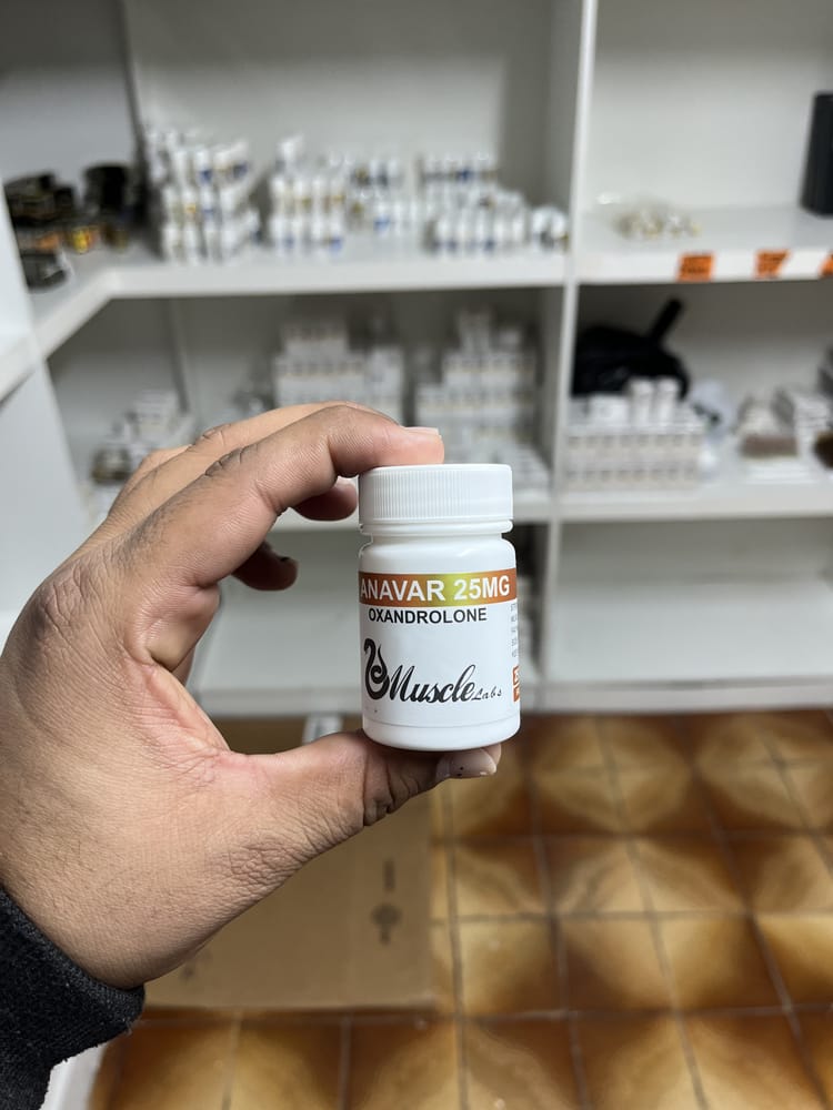 Muscle Anavar 25MG 50Tabs