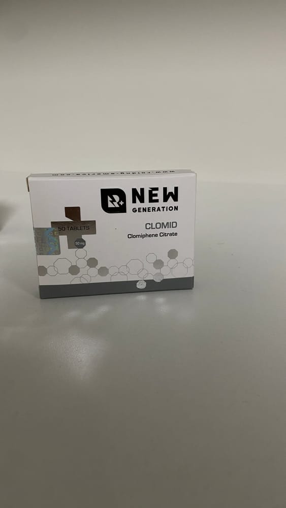 R+ Clomid 50MG 50 Tabs