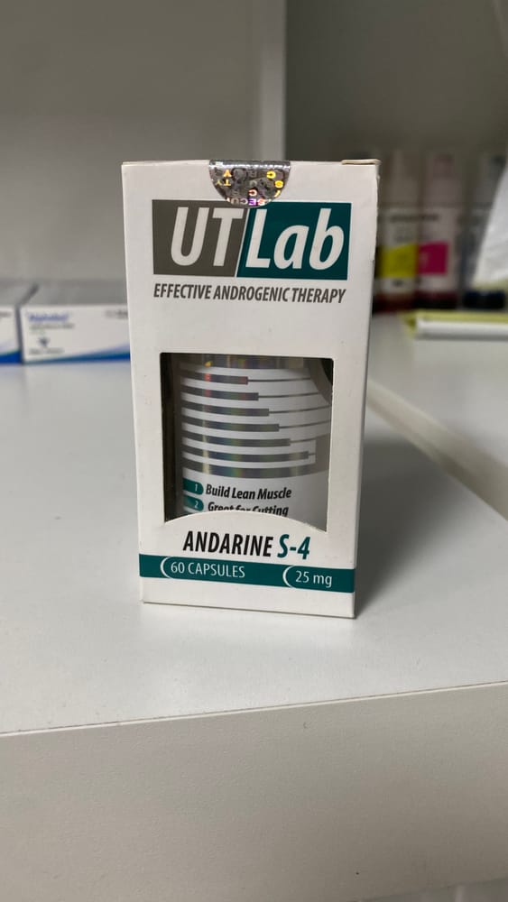 Sarms Utlab Andarine S-4 25MG 60Caps