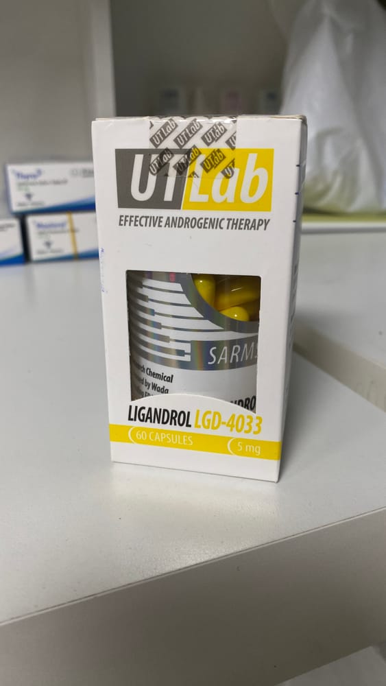 Sarms Utlab Ligandrol LGD-4033 5MG 60Caps