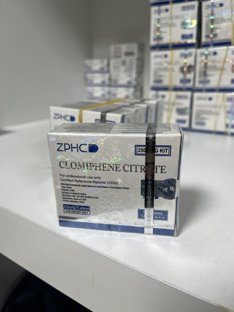 ZPHC Clomiphene Citrate 25MG 100Tabs