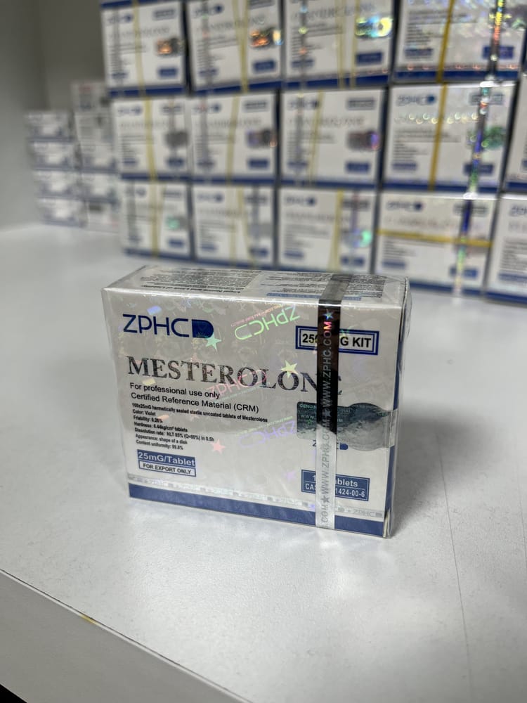ZPHC Proviron Mesterolone 25MG 100Tabs