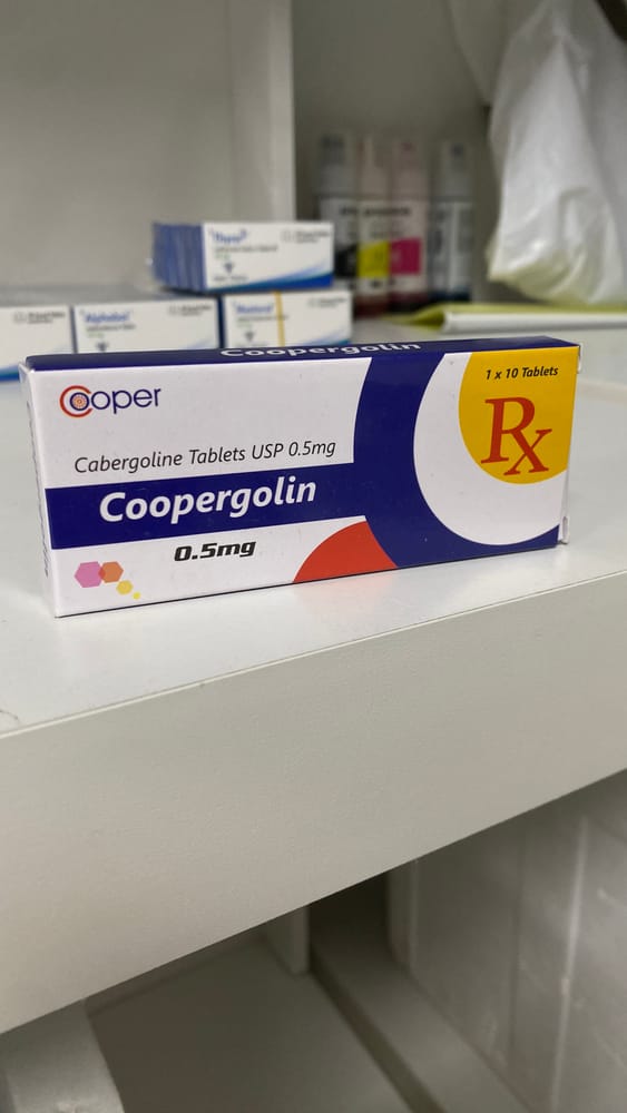 Cooper Pharma Coopergolin Capergolina 10Comp