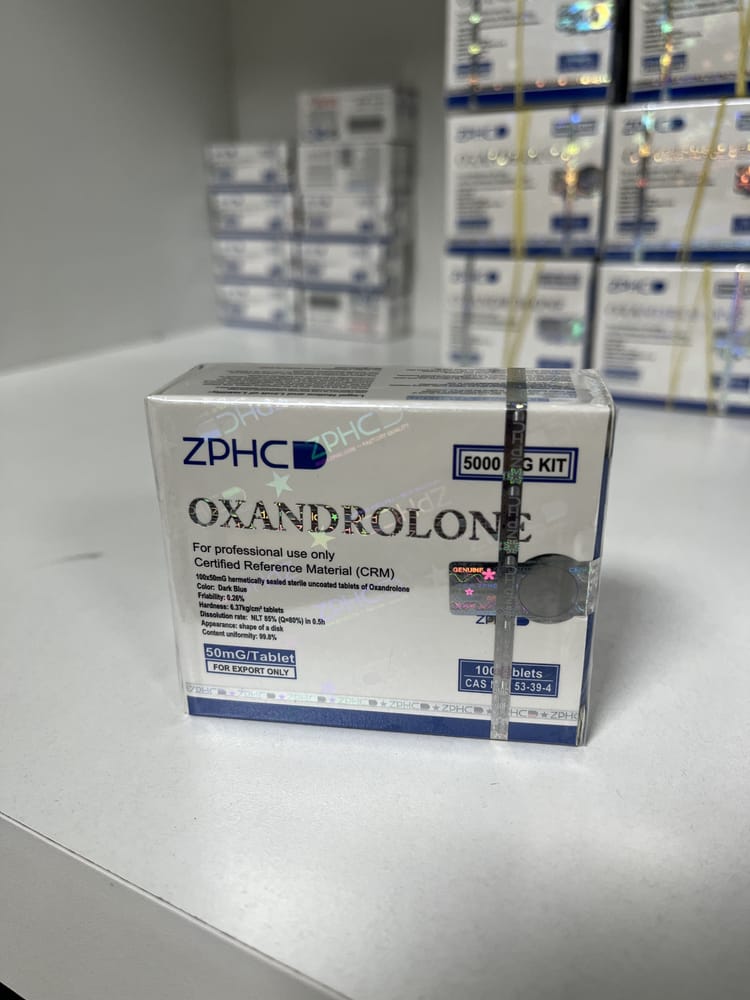 ZPHC Oxandrolone Anavar 50MG 100Caps