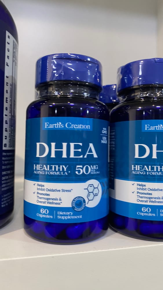 Earths Creation DHEA 50 60 Caps