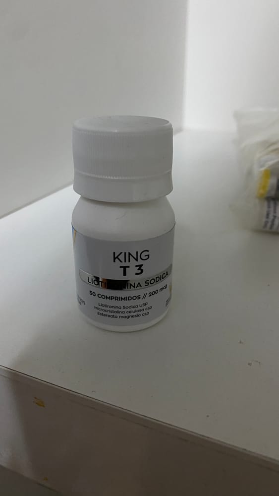 King T3 Liotironina Sodica 50Caps 200MCG