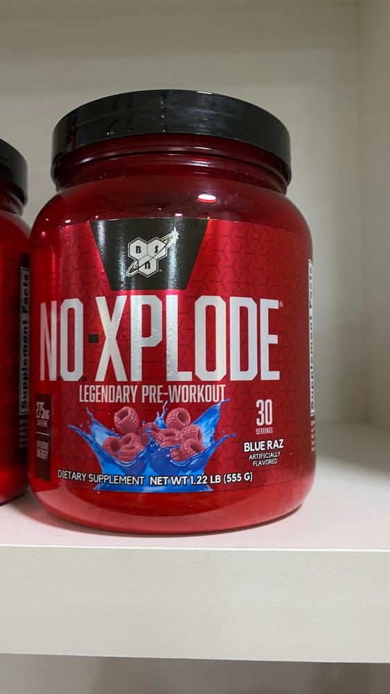 BSN No-Xplode 30Serv Blue Raz